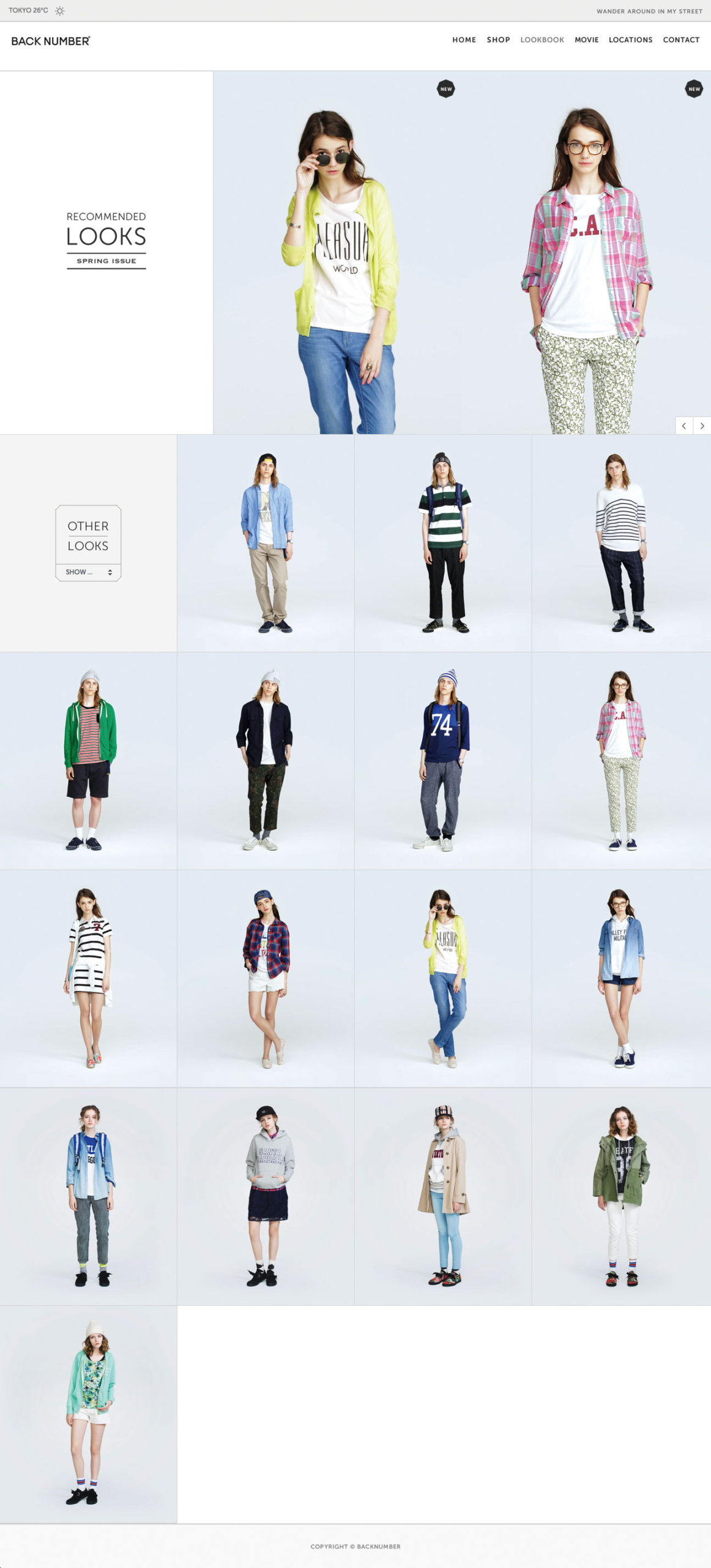 BACK NUMBER by Right-on