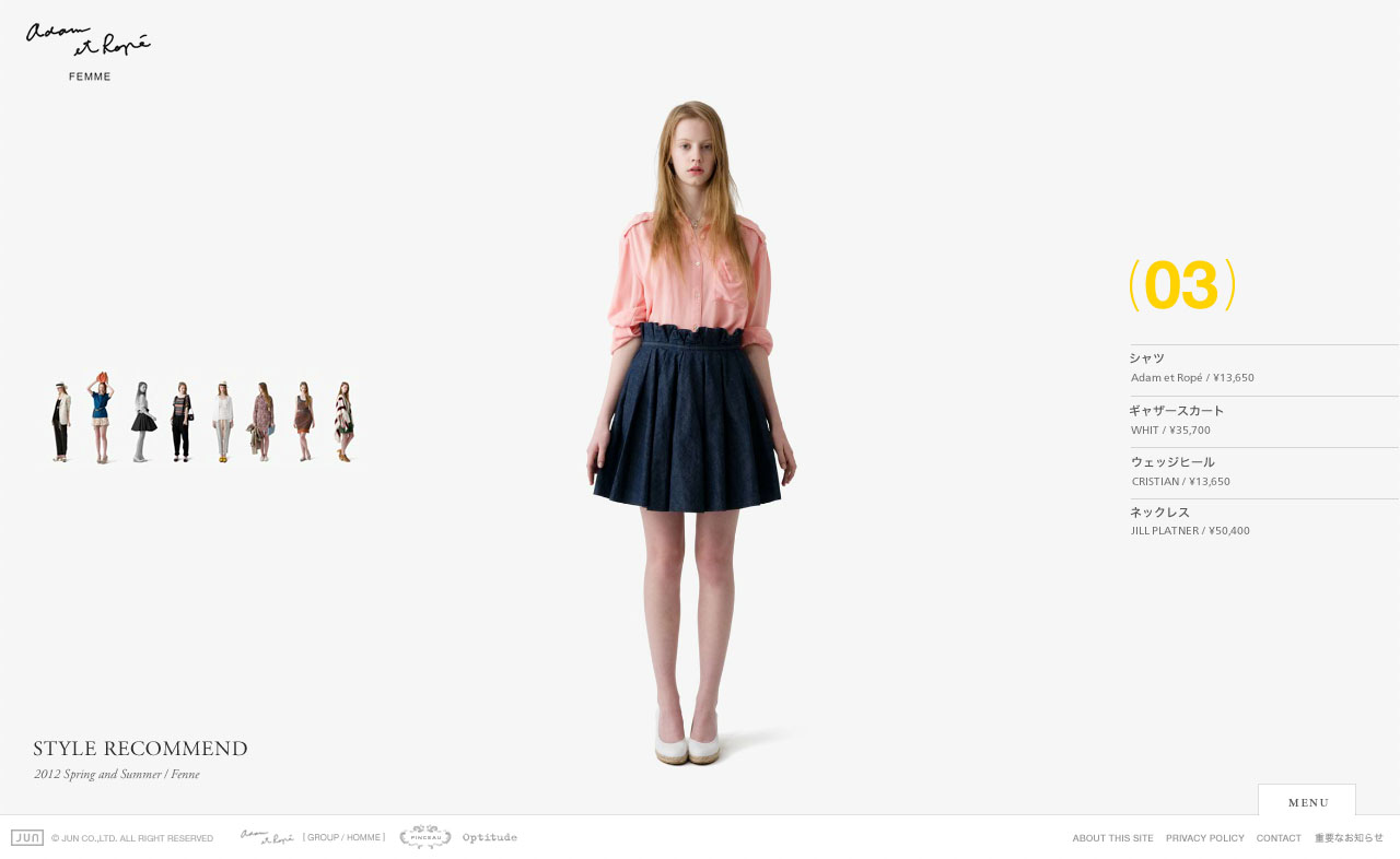 ADAM ET ROPÉ 2012 S/S