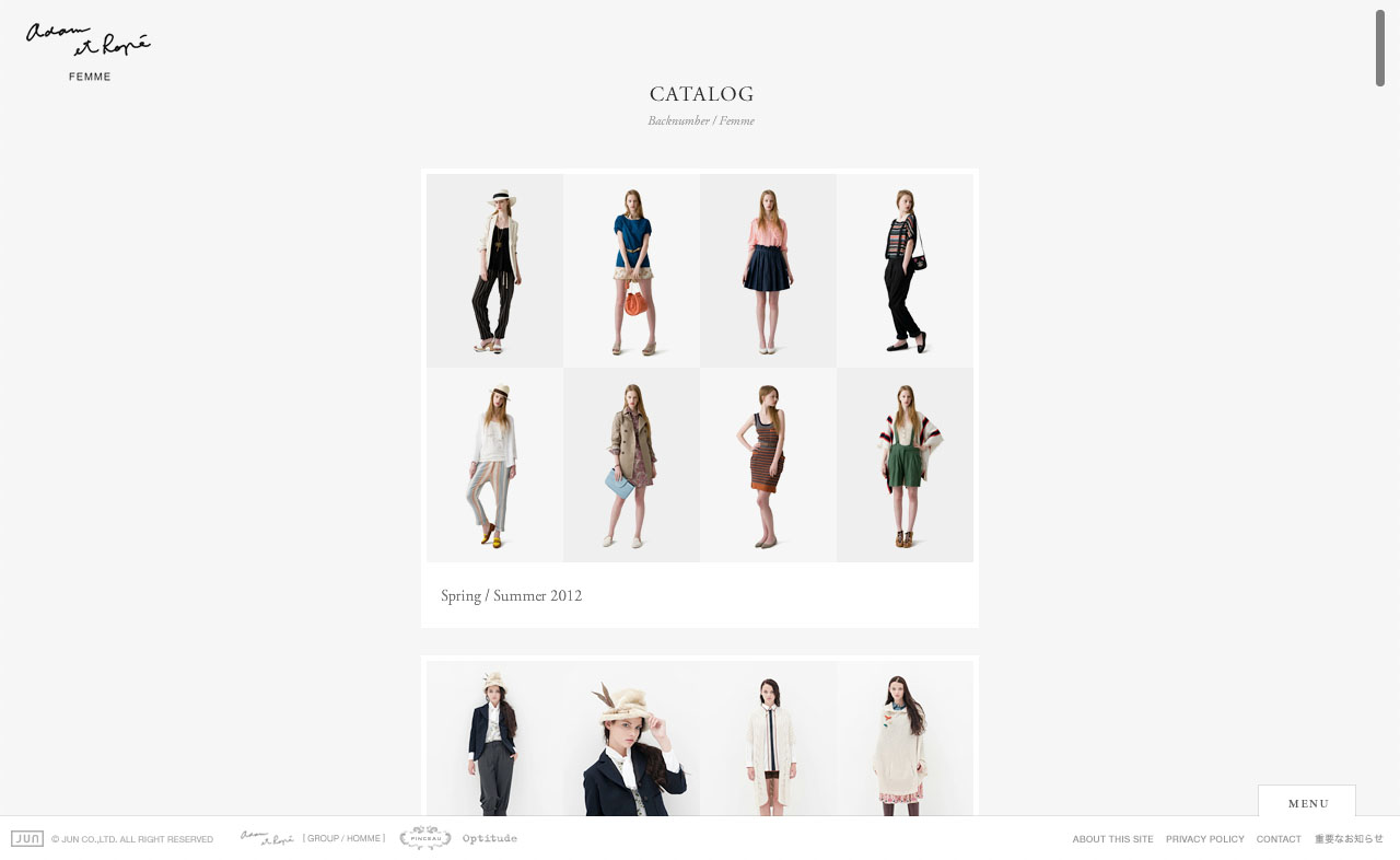 ADAM ET ROPÉ 2012 S/S